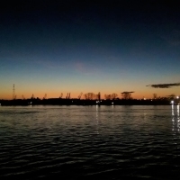 Danube  sunset